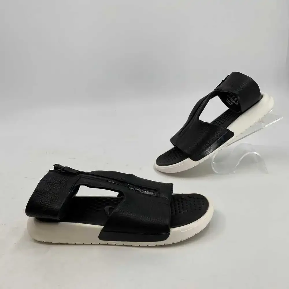 Nike Black Benassi Cuff Lux Sandals | Women's Size 7